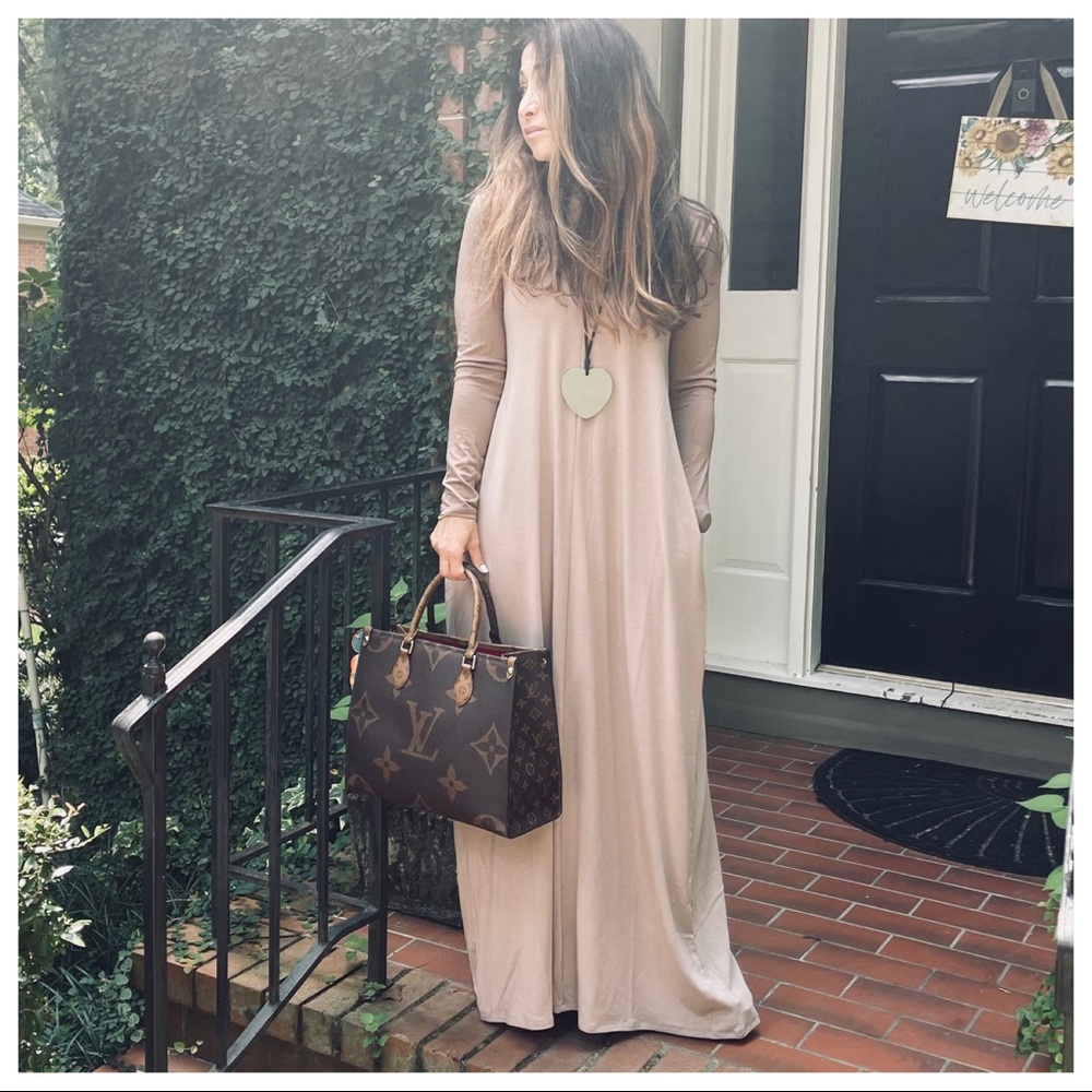 #47 BOHO MOCHA MUST HAVE LONG SLEEVES SHRUG - Picture 5 of 7